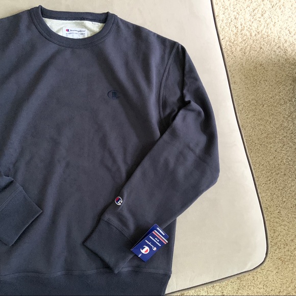 n e w | navy blue champion crewneck sweatshirt ✰ - Picture 4 of 6